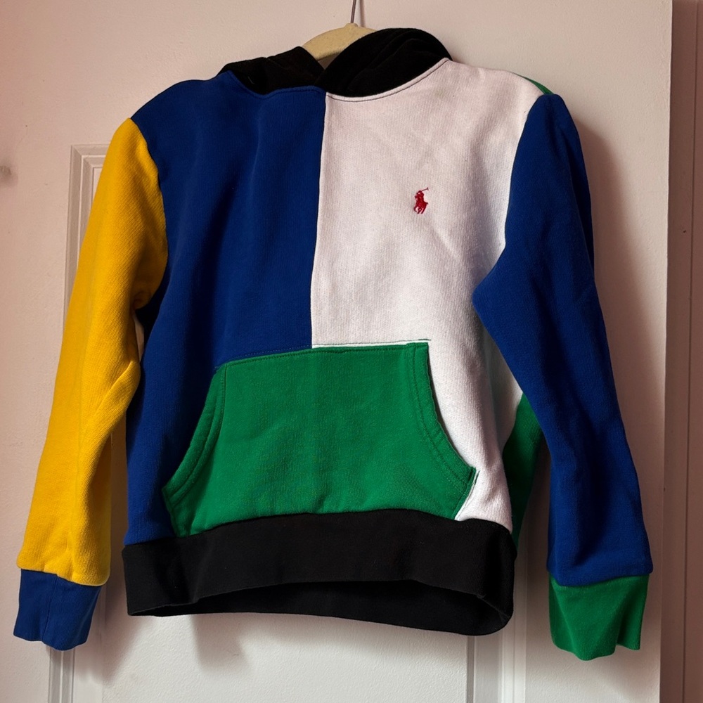Ralph Lauren Kids Colorblock Hoodie in Great Condition!